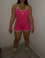 PINK PRESSURE ROMPER